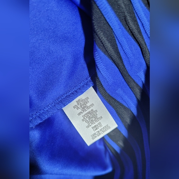 Ladies Calvin Klein blue black electric sleeveless dress - Picture 5 of 9